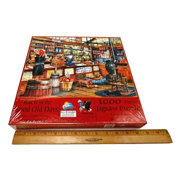 Sunsout Back in the Good Old Days Store Jig Saw Puzzle 1000 pieces New - Picture 7 of 7